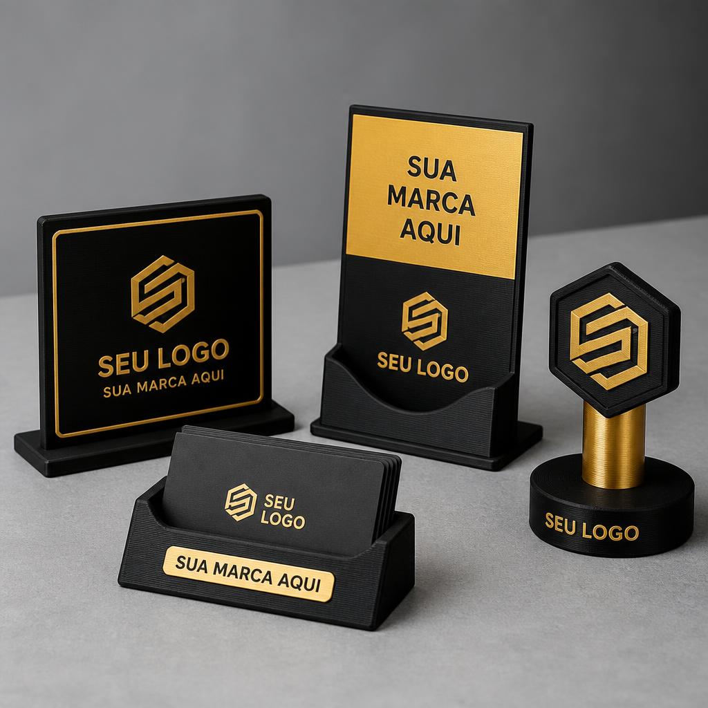 Exemplo de peça 3D — Empresas