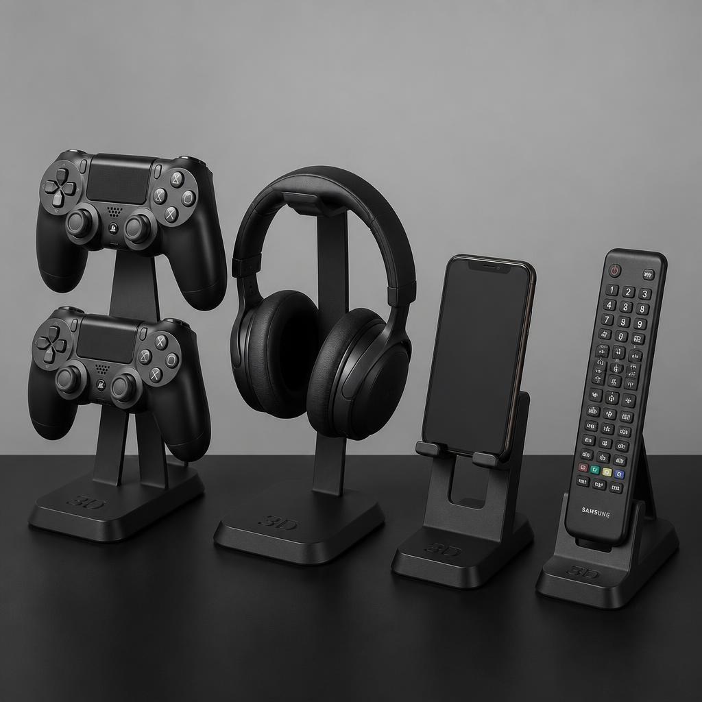 Exemplo de peça 3D — Suportes