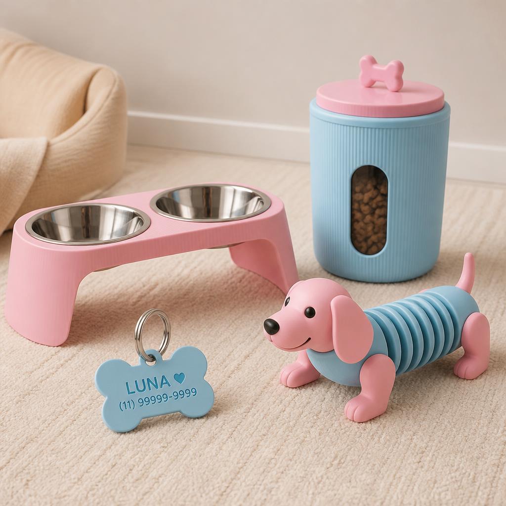 Exemplo de peça 3D — Pets